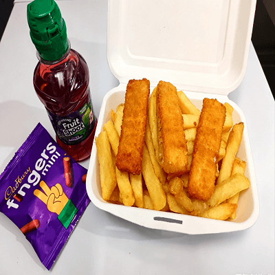 Kids Fish Fingers & Chips 