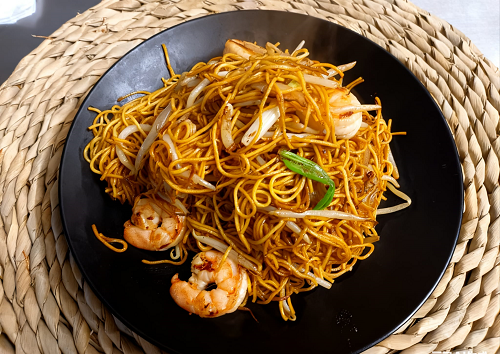 King Prawn Chow Mein 