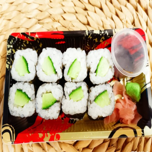 8 Pcs Cucumber Maki 