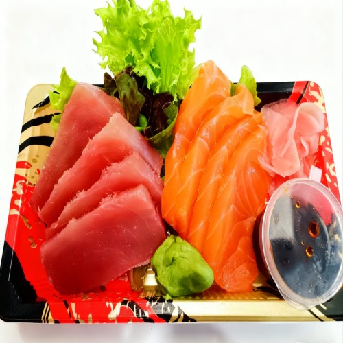 8 Slices Salmon & Tuna Sashimi 