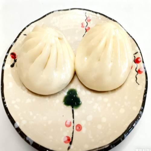 2 Pcs Roast Duck Bao Buns Dim Sum 