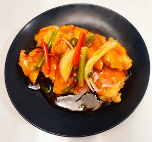 Chicken Fillet With Honey Chilli Sauce 