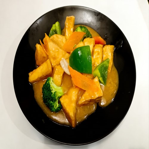 Tofu With Miso Sauce 